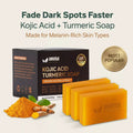 AMVital Turmeric Kojic Acid Soap Bar for Dark Spots & Uneven Tone